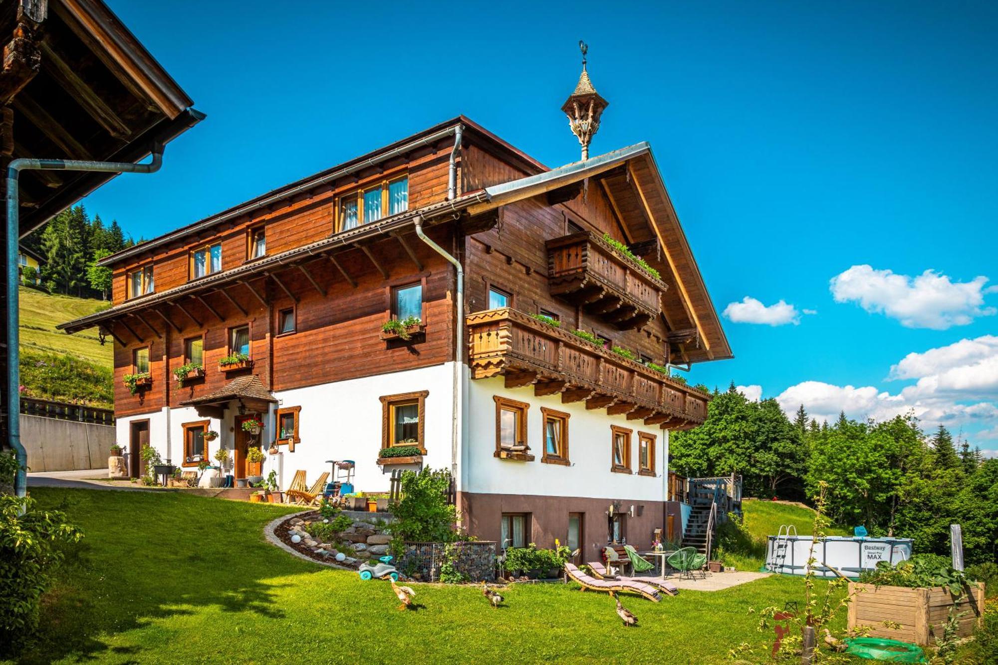 Вилла Gschwandtgut Urlaub Am Bauernhof Schwemmberg Экстерьер фото